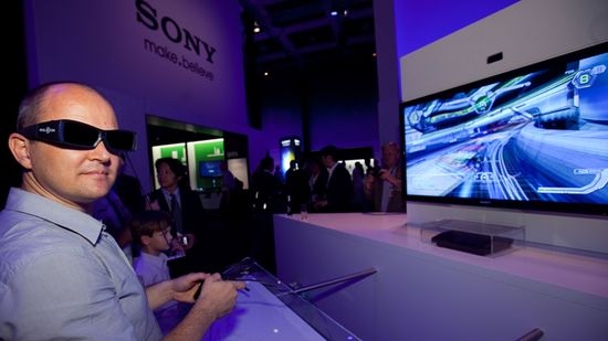 La télévision 3D par Sony