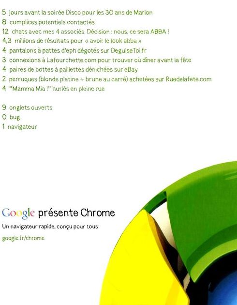 Annonce Presse Google Chrome 2